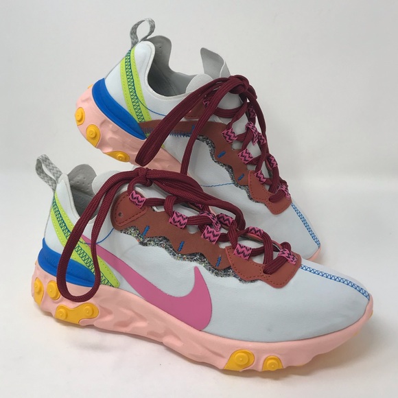 Nike Shoes - Nike Custom React Element 55PRM Grace Blue Pink W